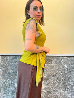 Maglia Merletto Lime 6732