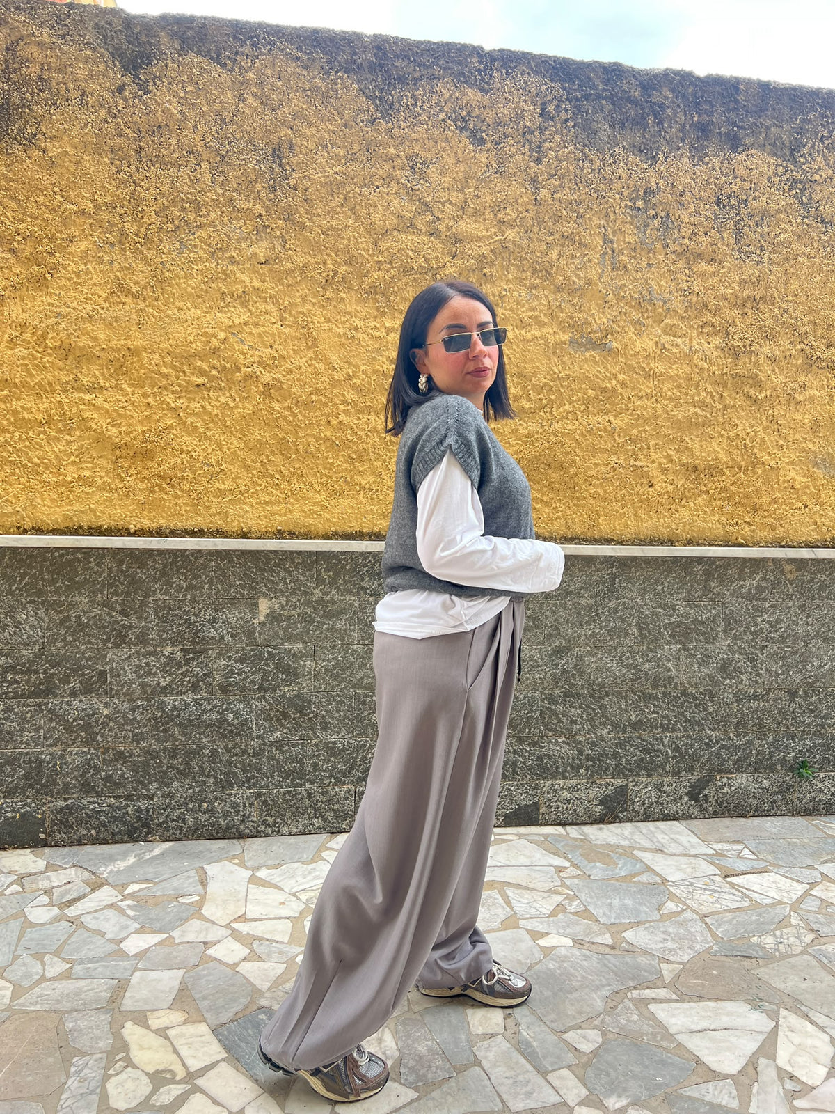 Pantaloni  Paris grigio 65793