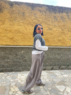 Pantaloni  Paris grigio 65793