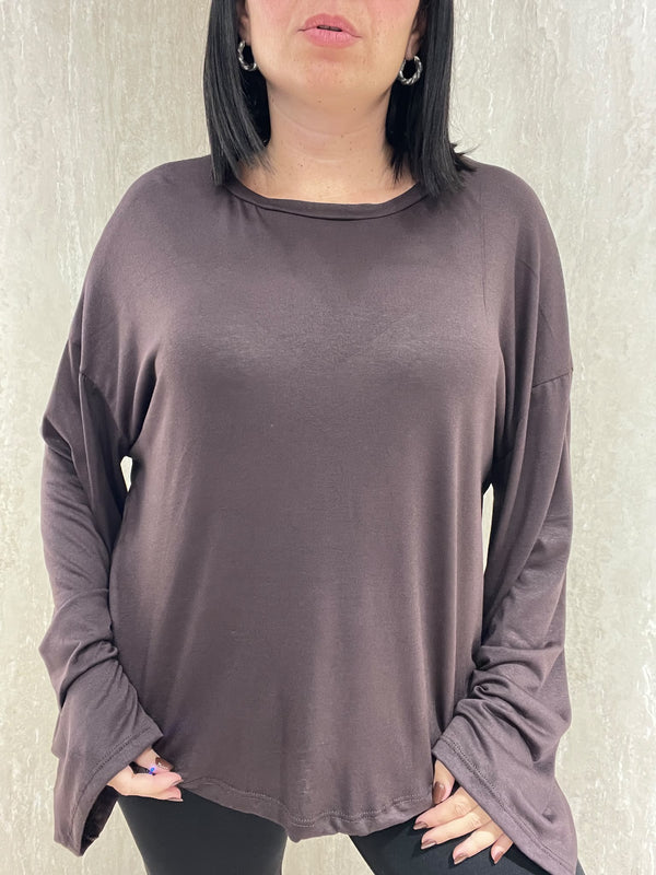 Long Sleeve488 Marrone