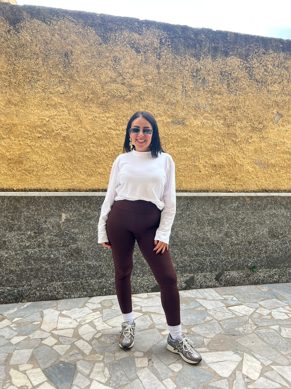 Leggins Marrone 35427