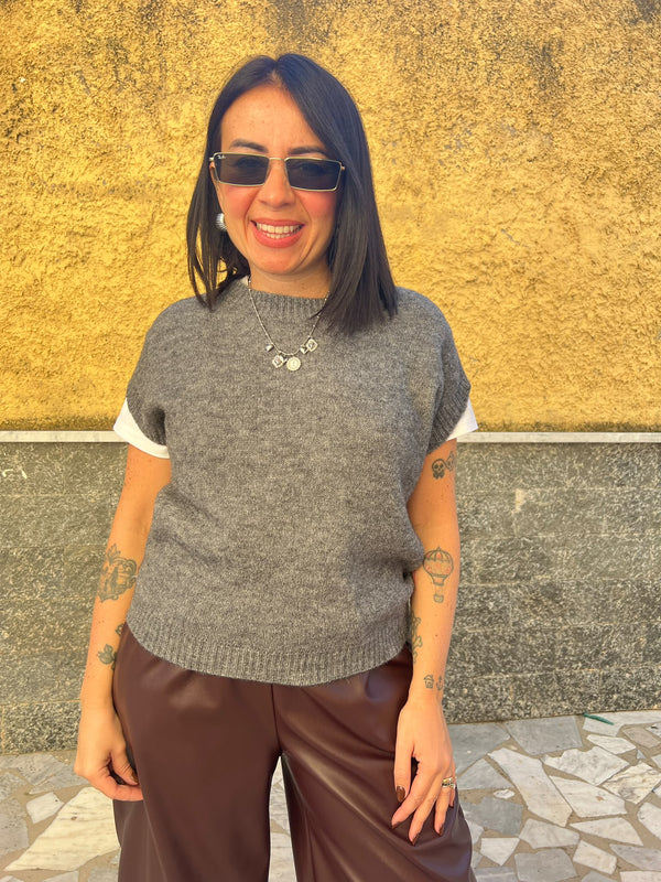 Pull lucy Grigio 55671