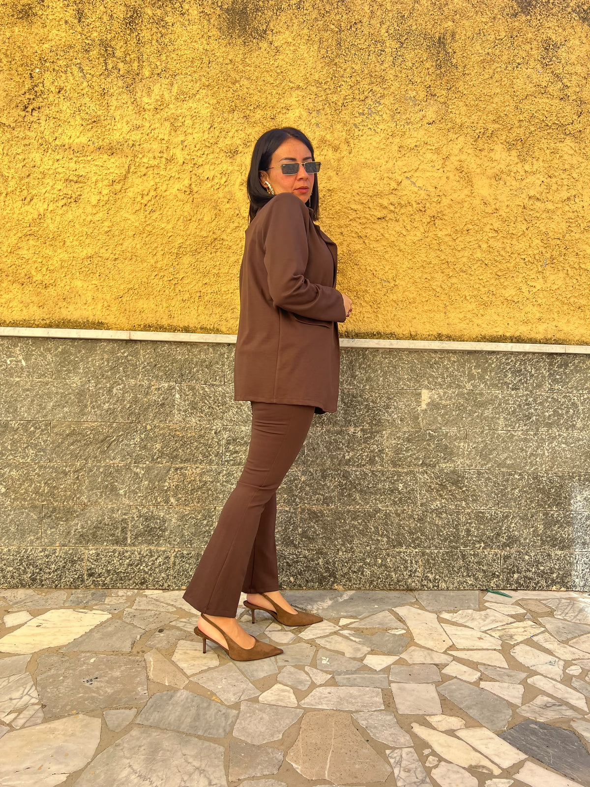 Pantaleggins Zampetta Beatrice Marrone 6732