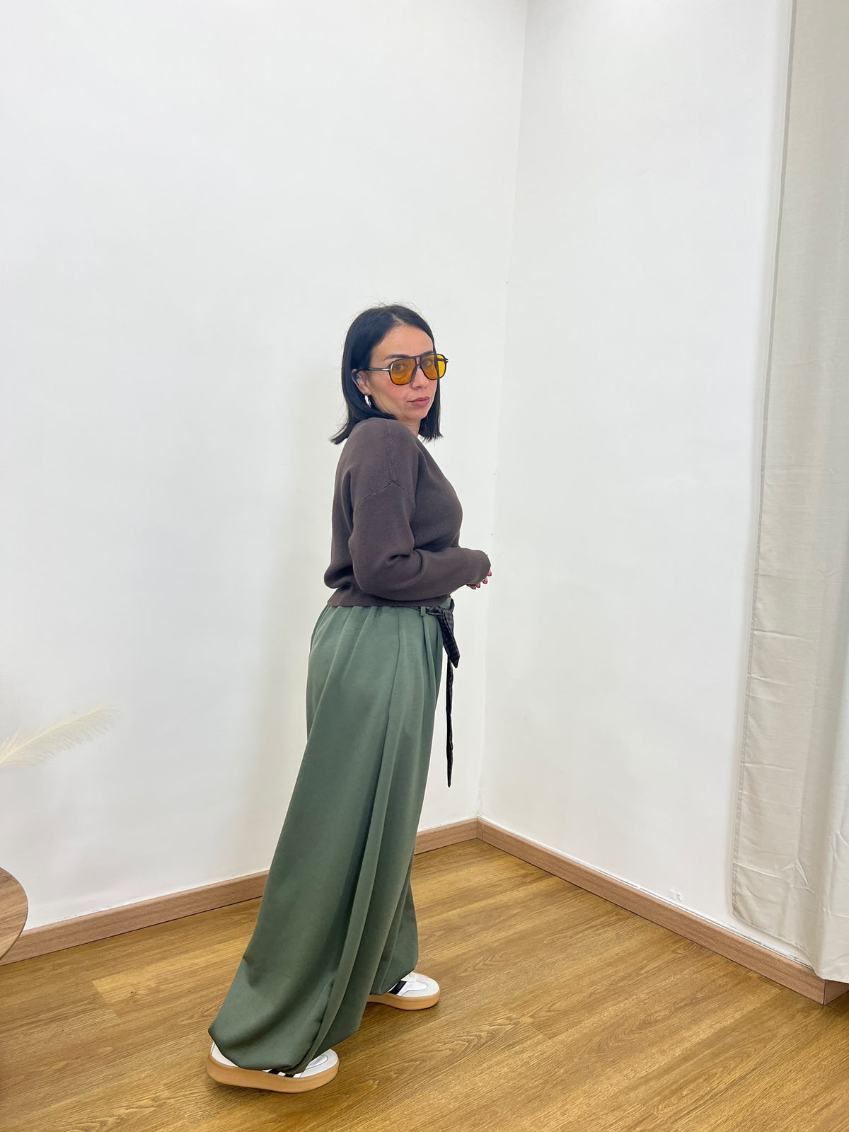pantaloni soft foulard91098
