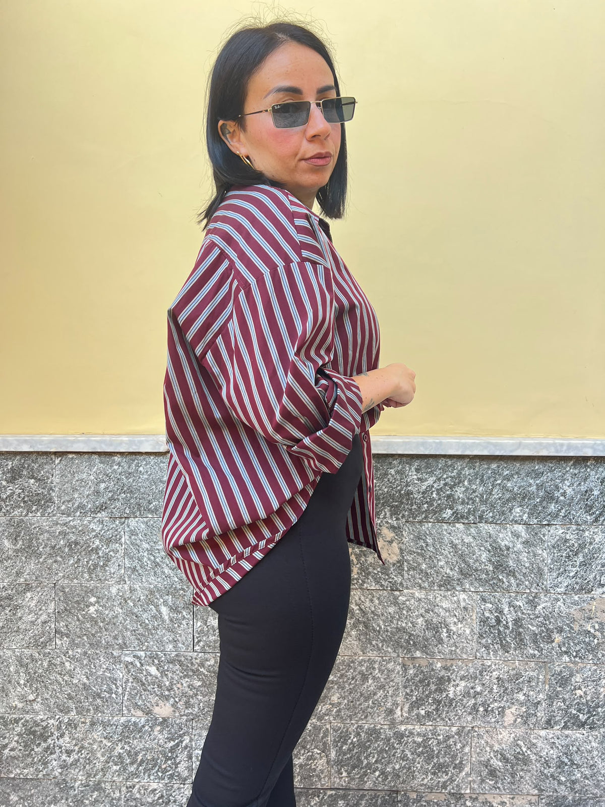 Camicia BEMINE Bordeaux  121464