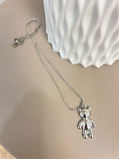Collana Teddy Argento 25305