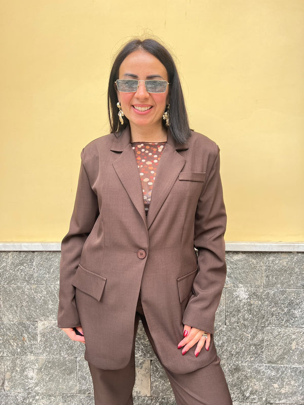 Giacca Giulia Marrone