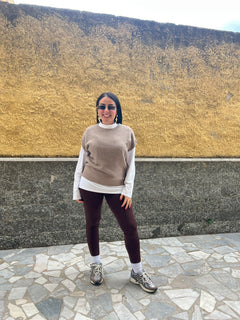 Leggins Marrone 35427