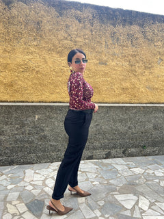 Pantaloni Giulia Nero 55671
