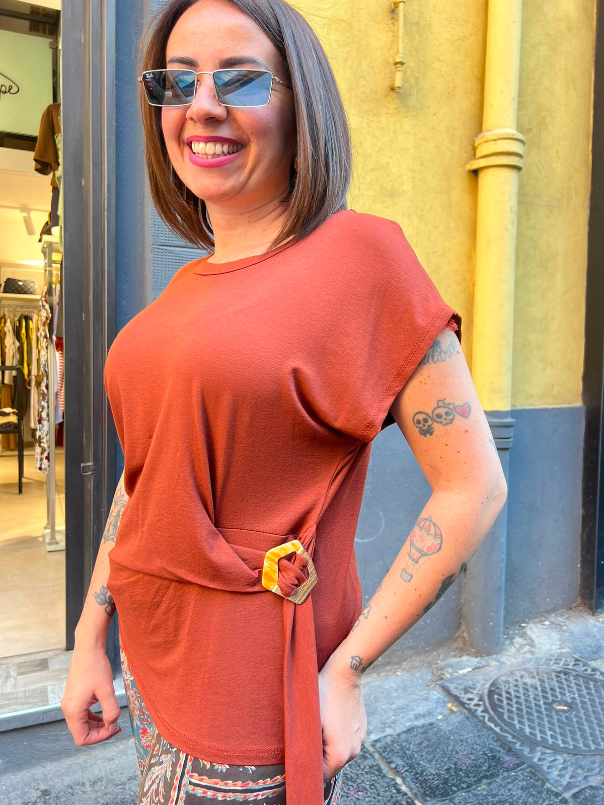 Maglia cintura Mattone 6732