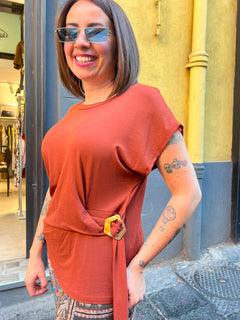 Maglia cintura Mattone 6732