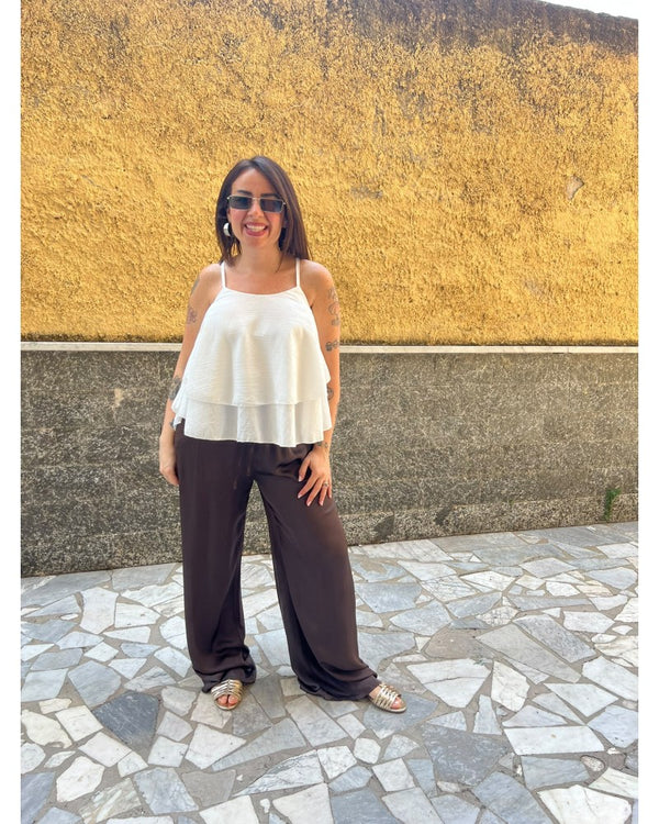 Top Volant Bianco 55671